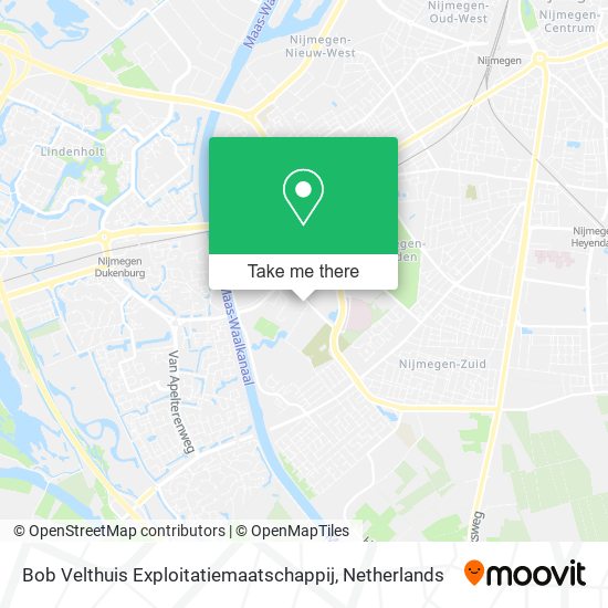 Bob Velthuis Exploitatiemaatschappij map