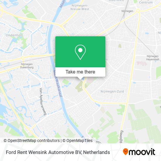 Ford Rent Wensink Automotive BV Karte