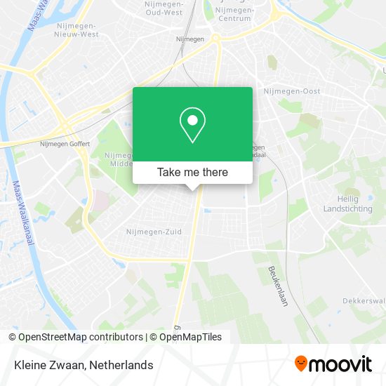 Kleine Zwaan map