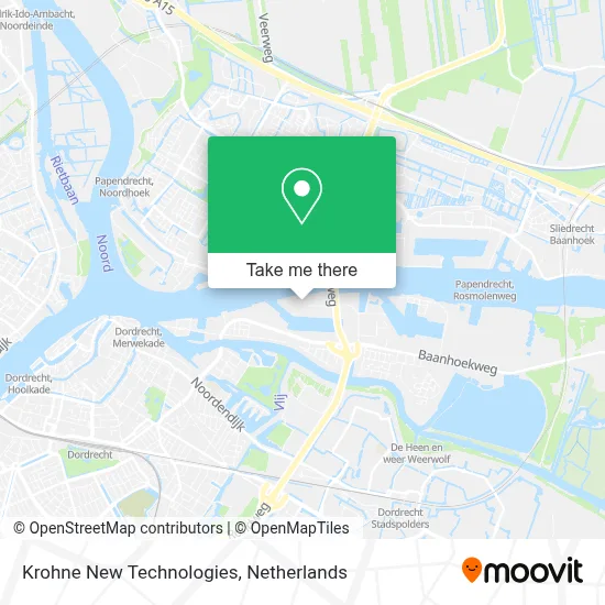 Krohne New Technologies map