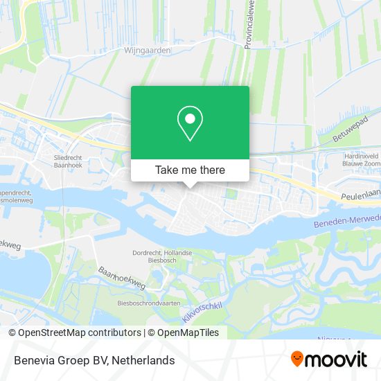 Benevia Groep BV map