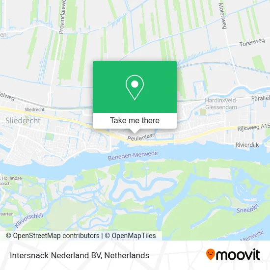 Intersnack Nederland BV map