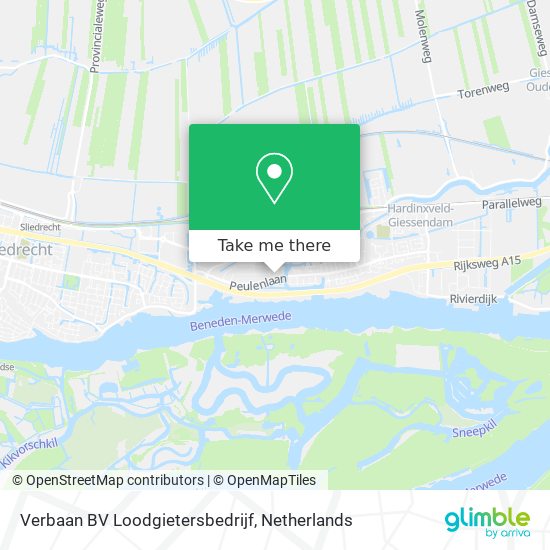 Verbaan BV Loodgietersbedrijf map