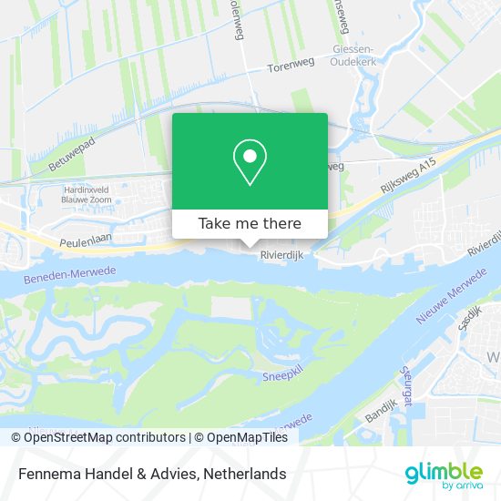 Fennema Handel & Advies Karte