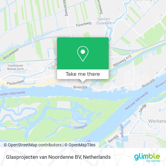 Glasprojecten van Noordenne BV Karte