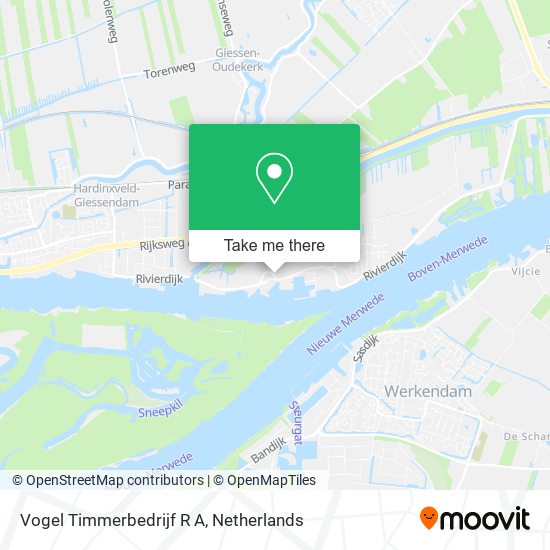Vogel Timmerbedrijf R A map