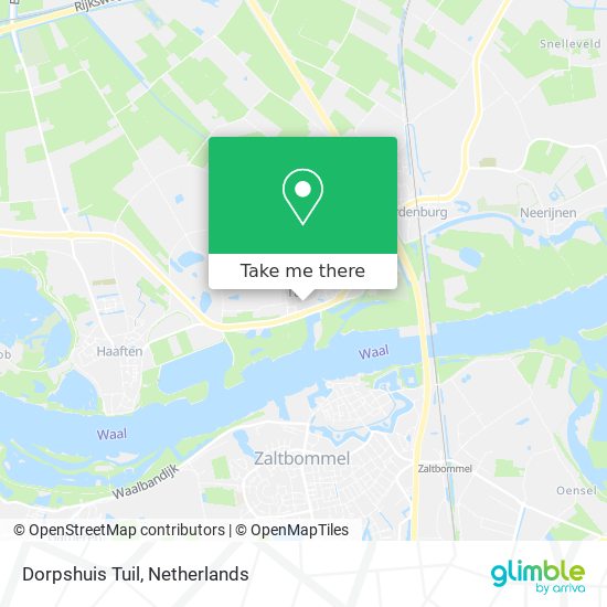 Dorpshuis Tuil Karte