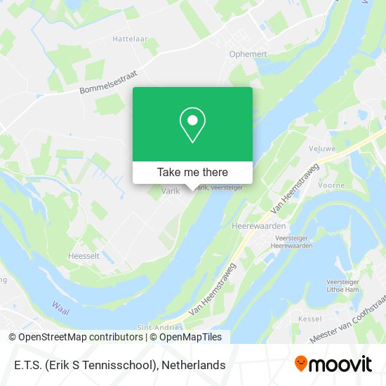 E.T.S. (Erik S Tennisschool) map