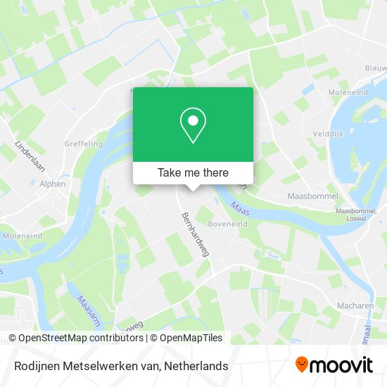 Rodijnen Metselwerken van map