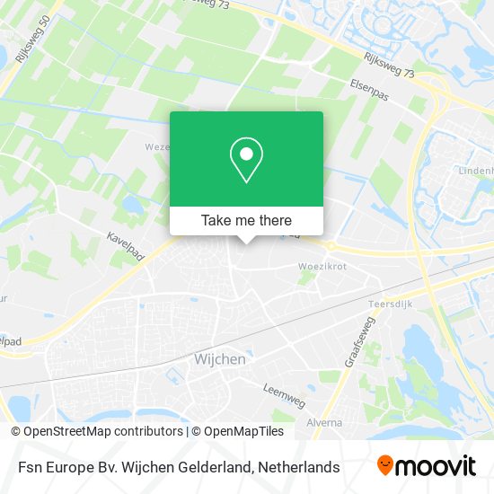 Fsn Europe Bv. Wijchen Gelderland map