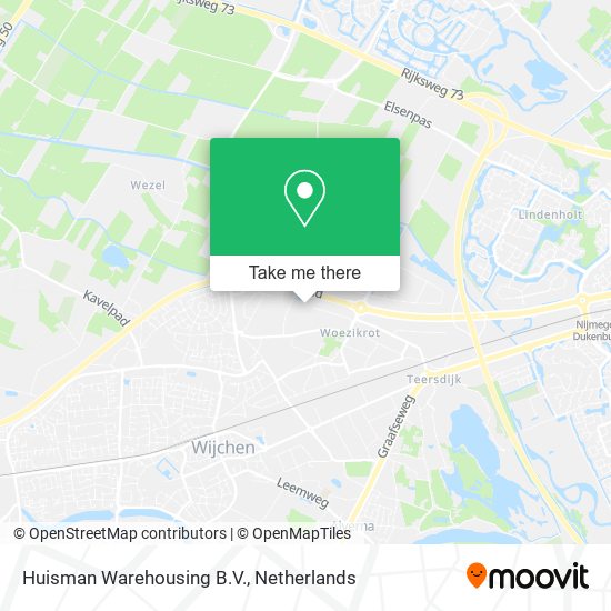 Huisman Warehousing B.V. map