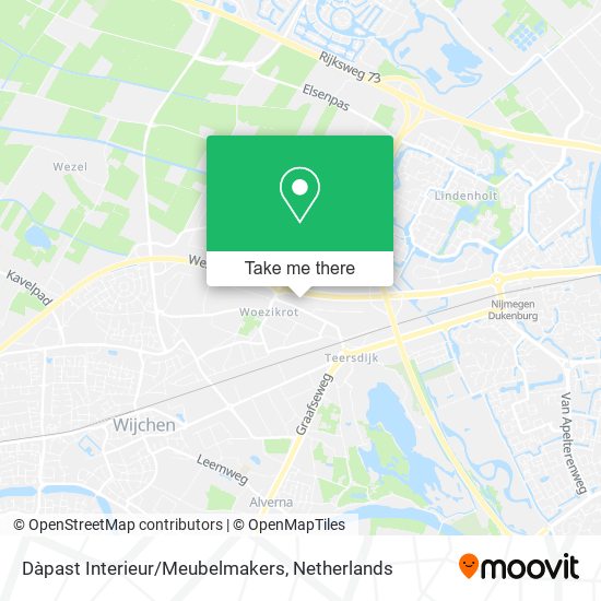 Dàpast Interieur/Meubelmakers map