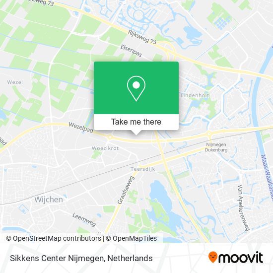 Sikkens Center Nijmegen Karte