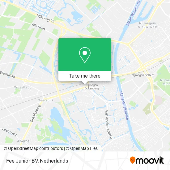 Fee Junior BV map