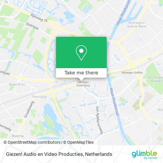 Giezen! Audio en Video Producties map