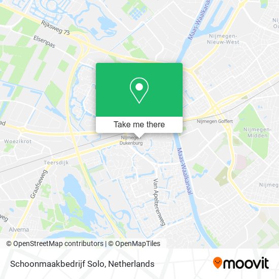 Schoonmaakbedrijf Solo map