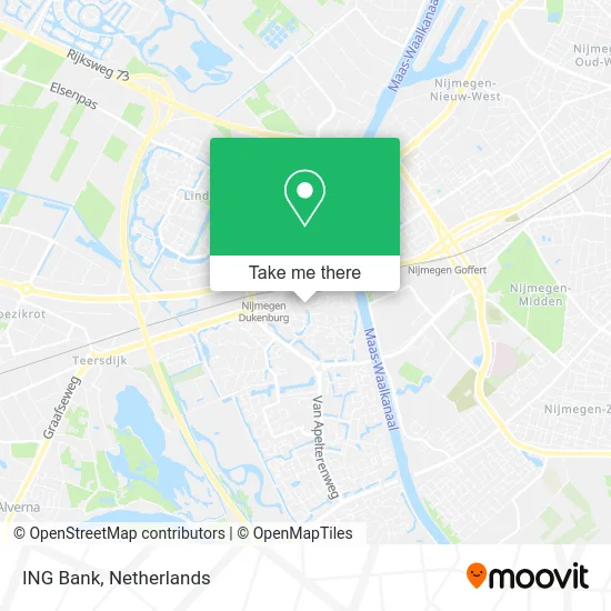 ING Bank map