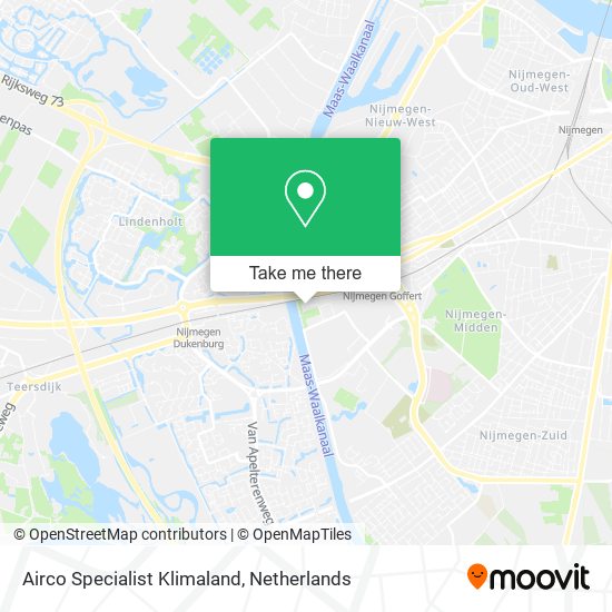 Airco Specialist Klimaland map