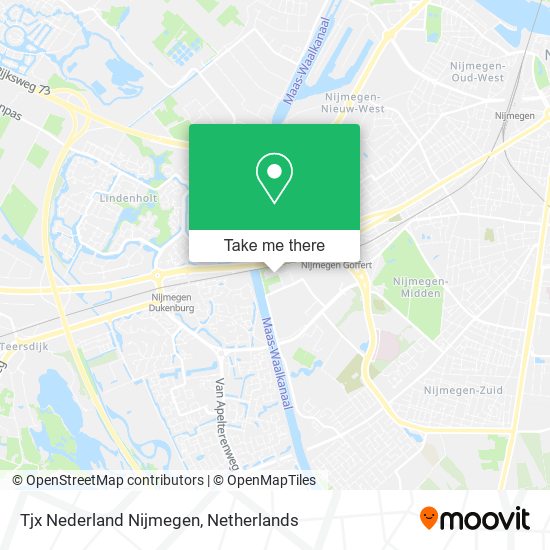 Tjx Nederland Nijmegen Karte