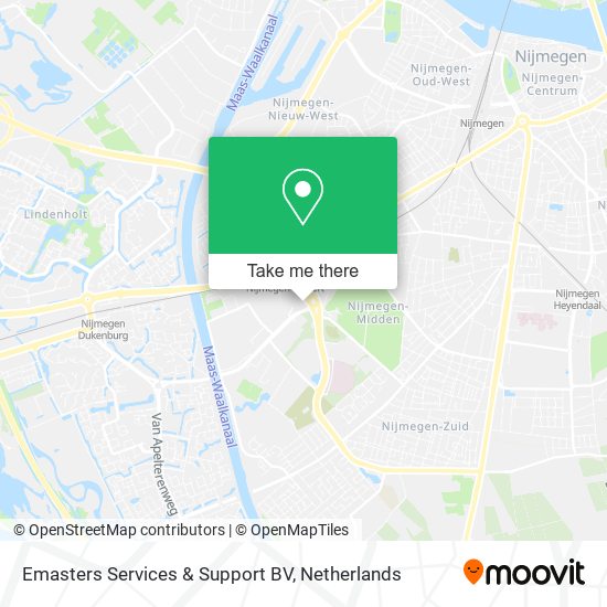 Emasters Services & Support BV map