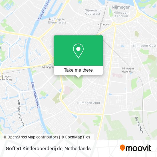 Goffert Kinderboerderij de map