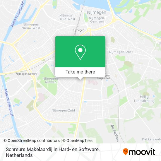 Schreurs Makelaardij in Hard- en Software map