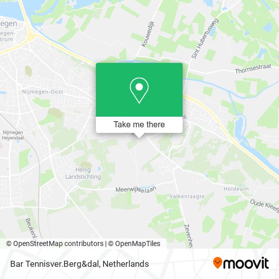 Bar Tennisver.Berg&dal map