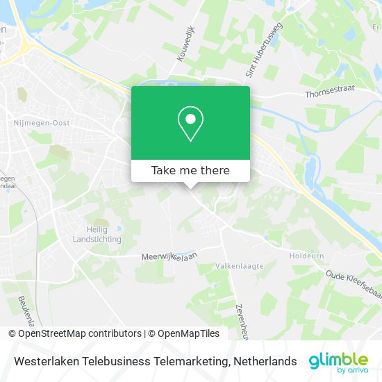 Westerlaken Telebusiness Telemarketing Karte