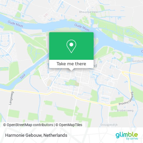 Harmonie Gebouw map