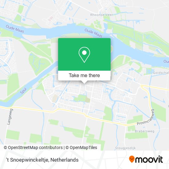 't Snoepwinckeltje Karte