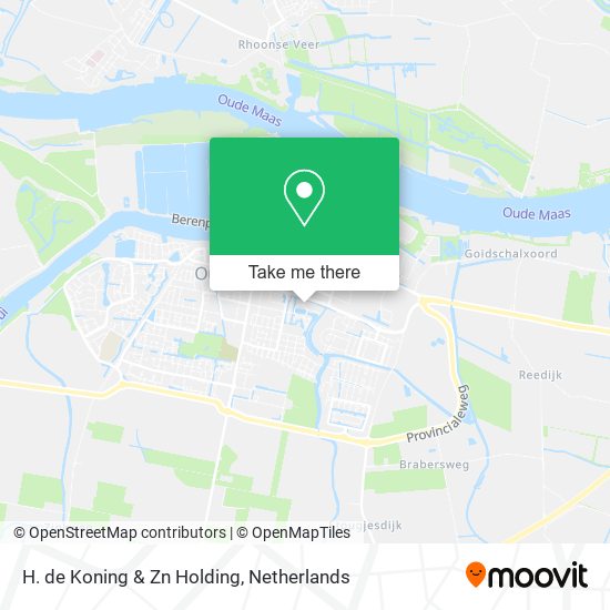 H. de Koning & Zn Holding map