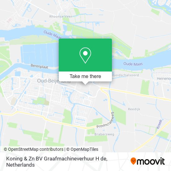 Koning & Zn BV Graafmachineverhuur H de map