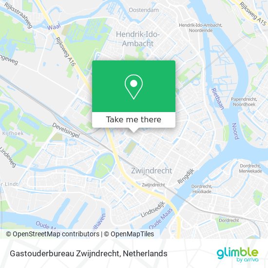 Gastouderbureau Zwijndrecht map