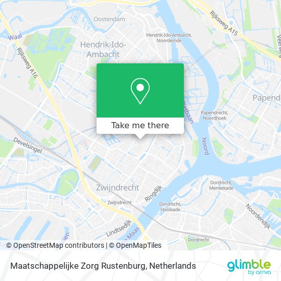 Maatschappelijke Zorg Rustenburg Karte