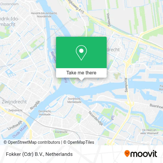 Fokker (Cdr) B.V. map