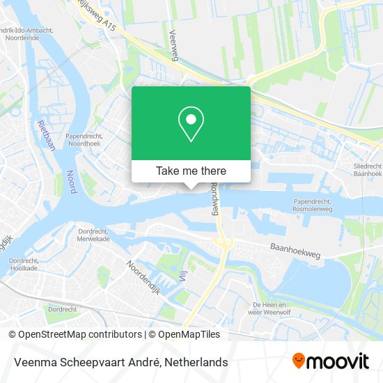 Veenma Scheepvaart André map