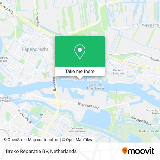 Breko Reparatie BV Karte