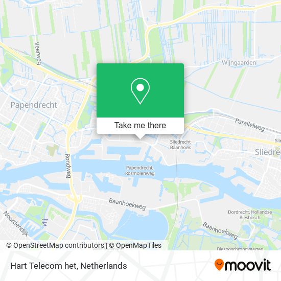 Hart Telecom het map