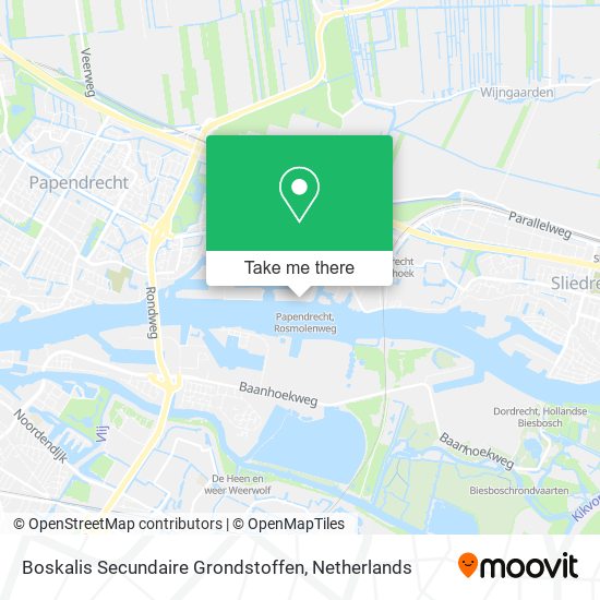 Boskalis Secundaire Grondstoffen map