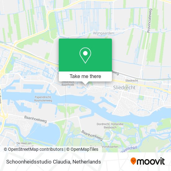 Schoonheidsstudio Claudia map