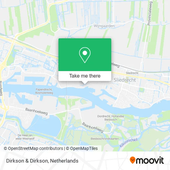 Dirkson & Dirkson map