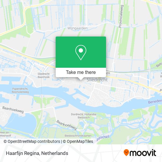 Haarfijn Regina map