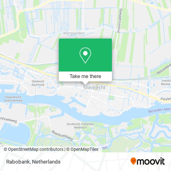 Rabobank map