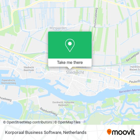 Korporaal Business Software map