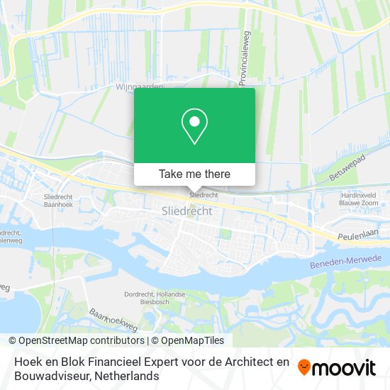 Hoek en Blok Financieel Expert voor de Architect en Bouwadviseur map