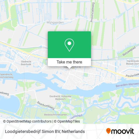 Loodgietersbedrijf Simon BV map