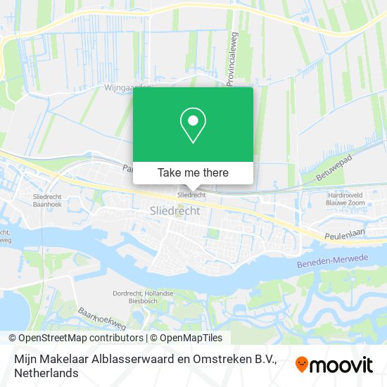 Mijn Makelaar Alblasserwaard en Omstreken B.V. map