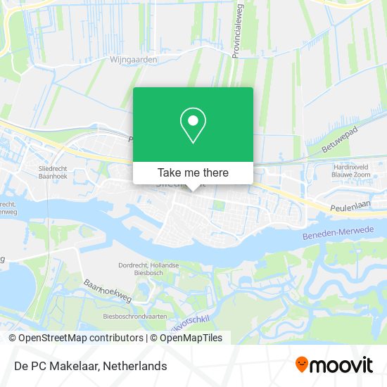 De PC Makelaar map