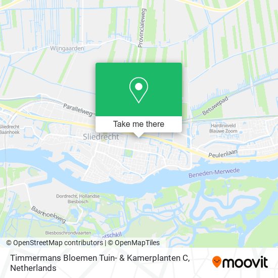 Timmermans Bloemen Tuin- & Kamerplanten C map