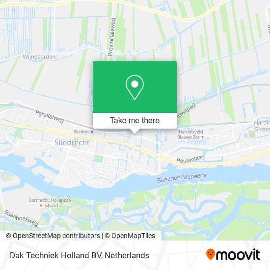 Dak Techniek Holland BV map